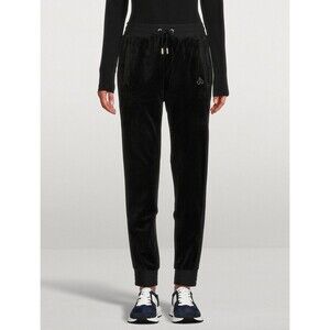 Moose Knuckles Colomb Velour Sweatpants Black Women’s Large Slim Joggers